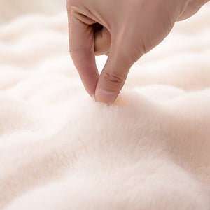 Super Round Area Rugs Ultra Soft & Fluffy Faux Fur Sheepskin Rug