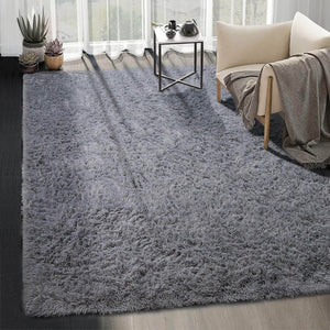 4X5.3 Ultra Soft Modern Area Rug Fluffy Living Room Carpet Nursery