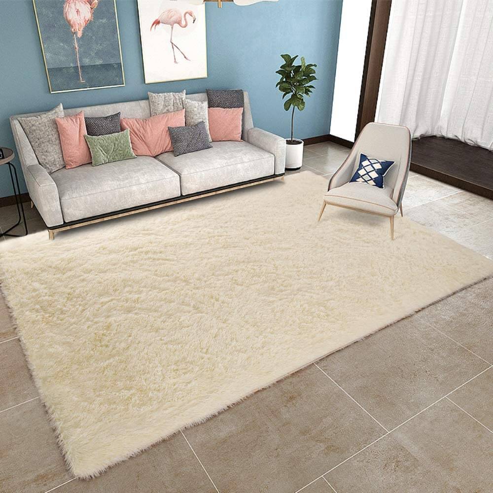 Soft Area Rug | Nursery Room Rug | Fluffy Carpet