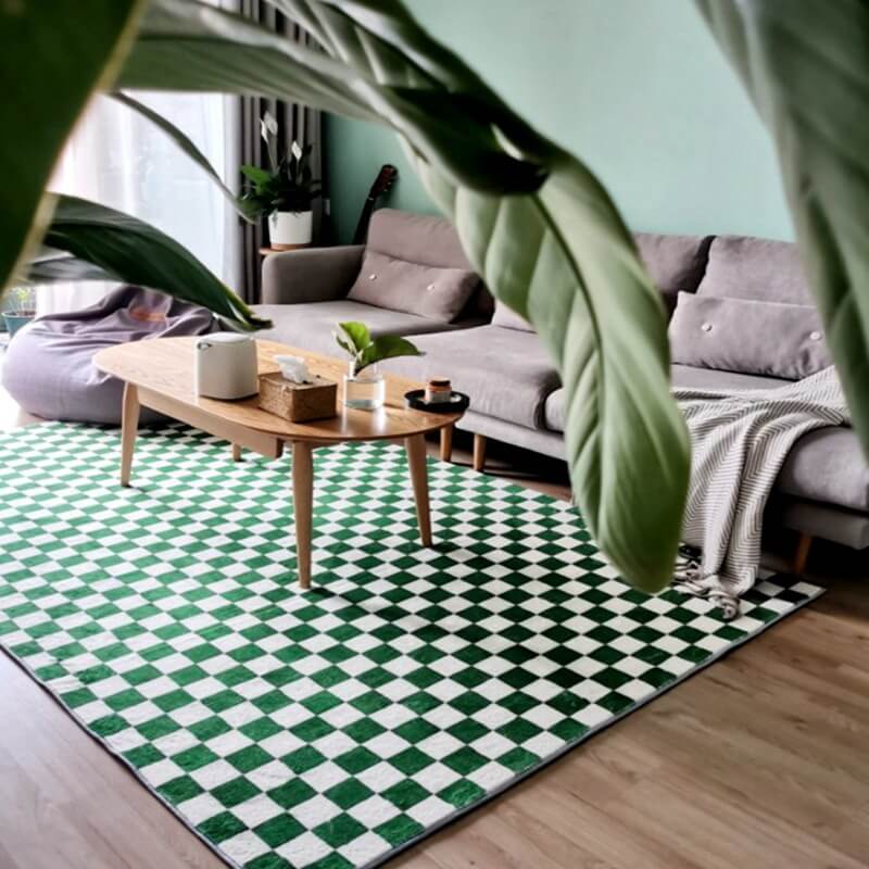 Checkers Board Rug Checkered Rug,Checkers Rugs,Checkerboard Rug – balarugs