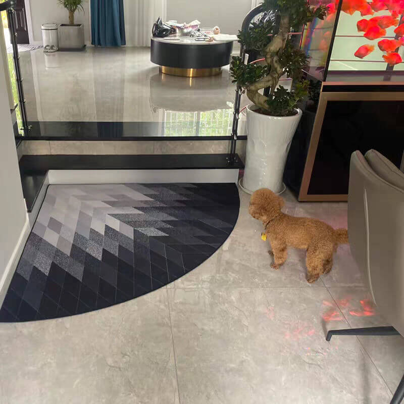 Quarter Circle Area Rug，Corner Decorative Rug – balarugs